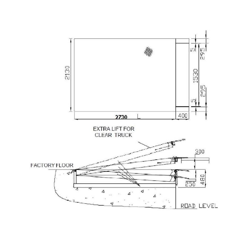 Hydraulic AC Dock Leveler