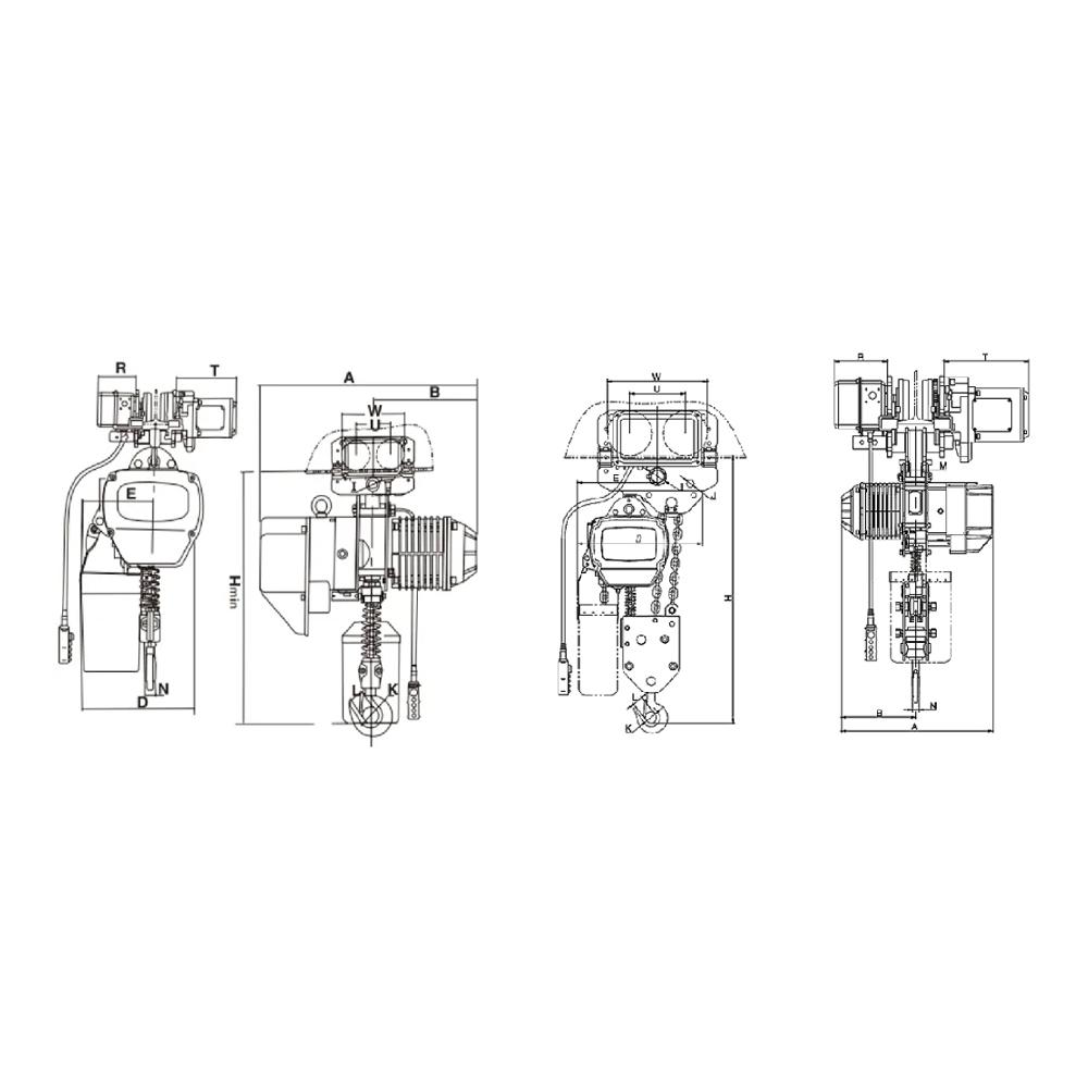 Electric Euro Design Chain Hoist