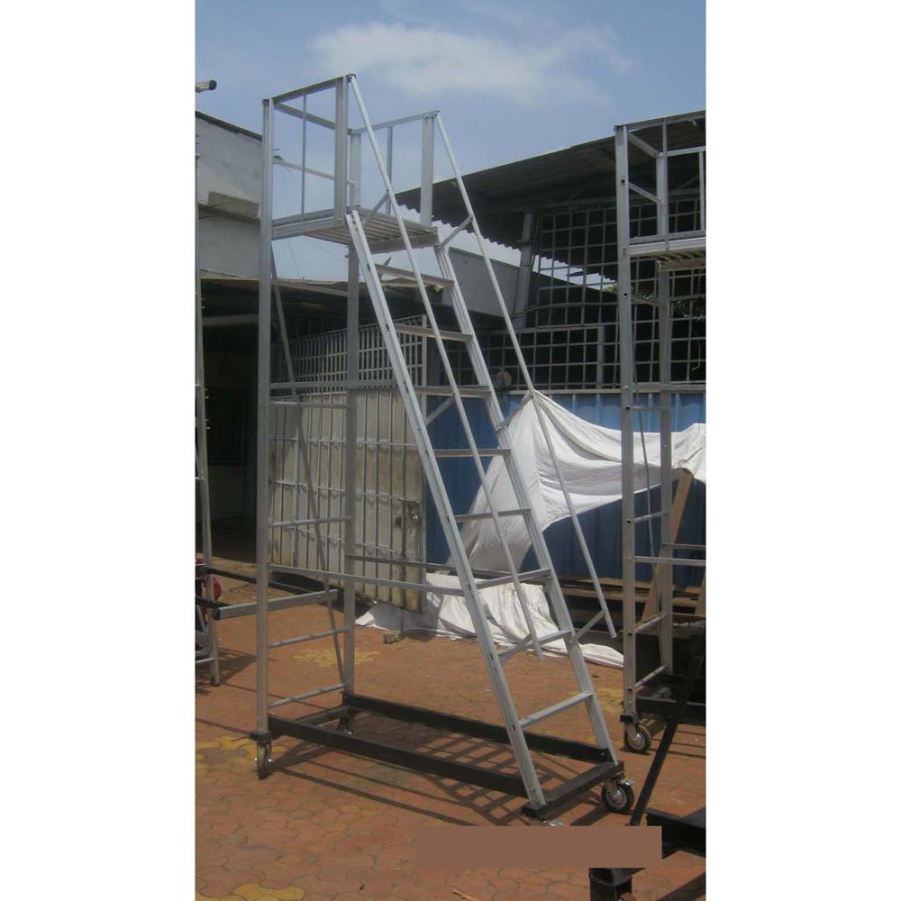 Aluminium Trolley Step Ladder