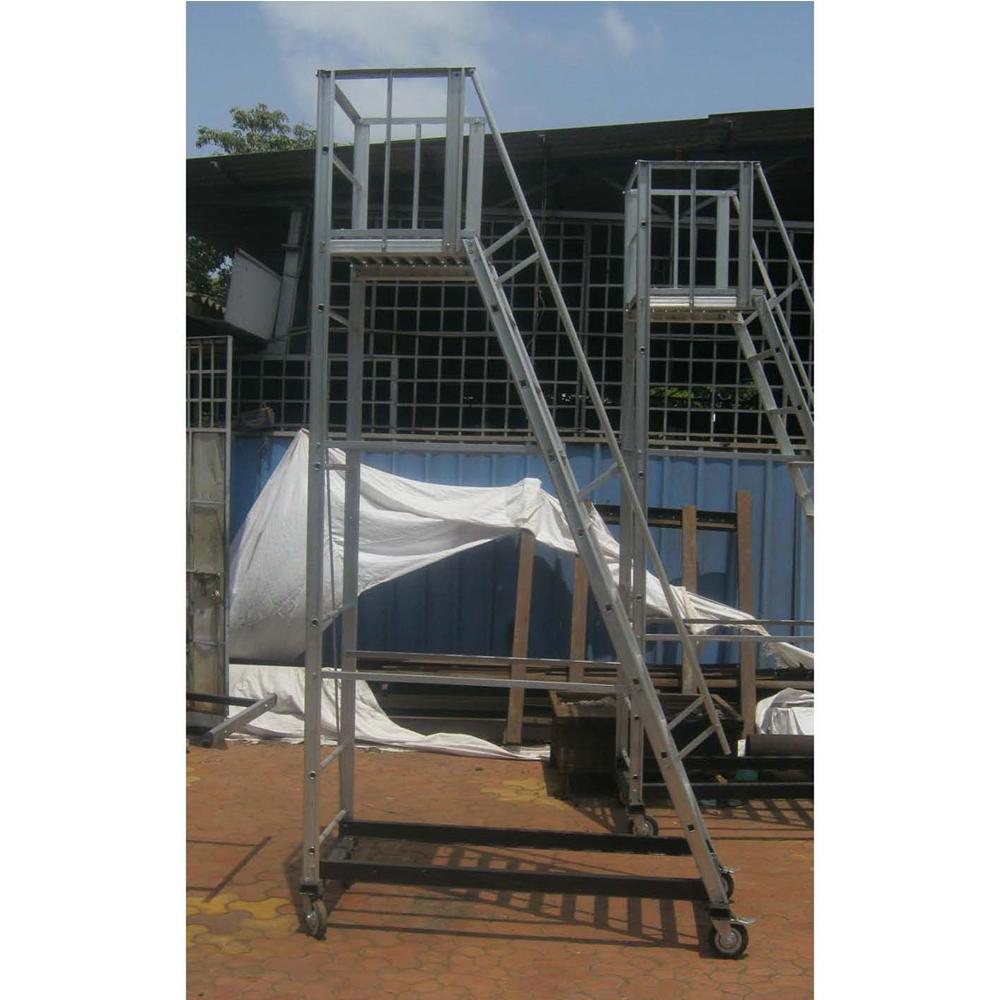 Aluminium Trolley Step Ladder