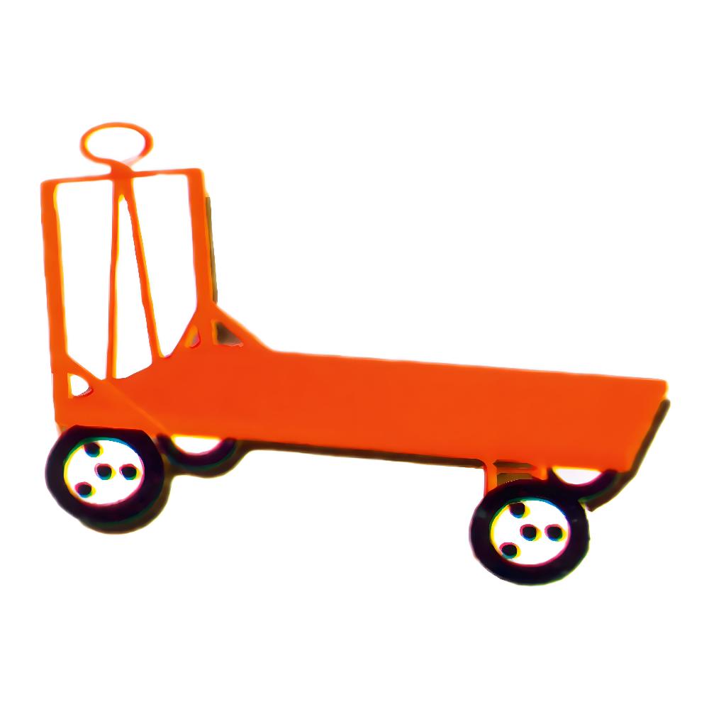 4 Wheeled Platform Trolley (Cap- 6 Tons)
