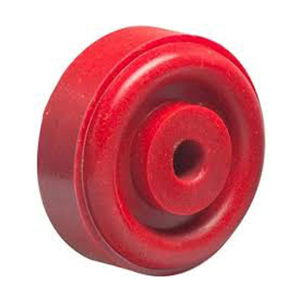 Red Polymer Wheel (4