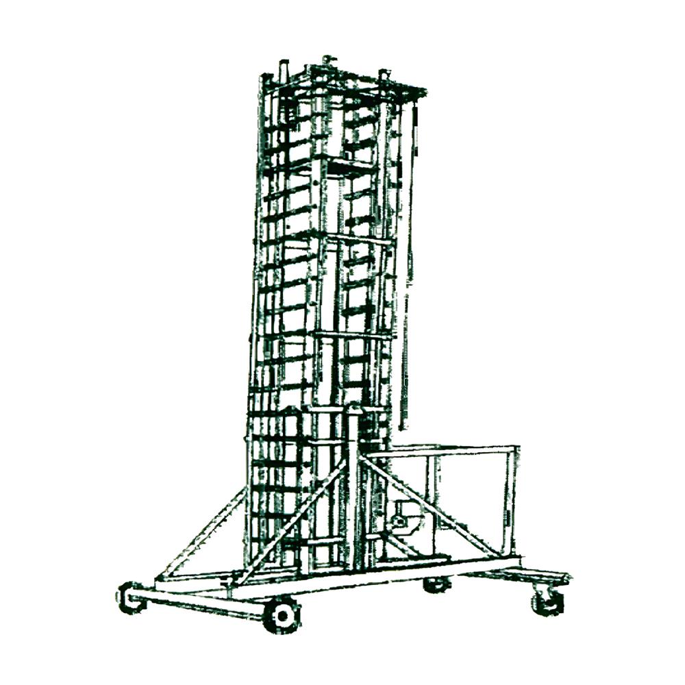 Aluminium Tilting Tower Ladder Square Type
